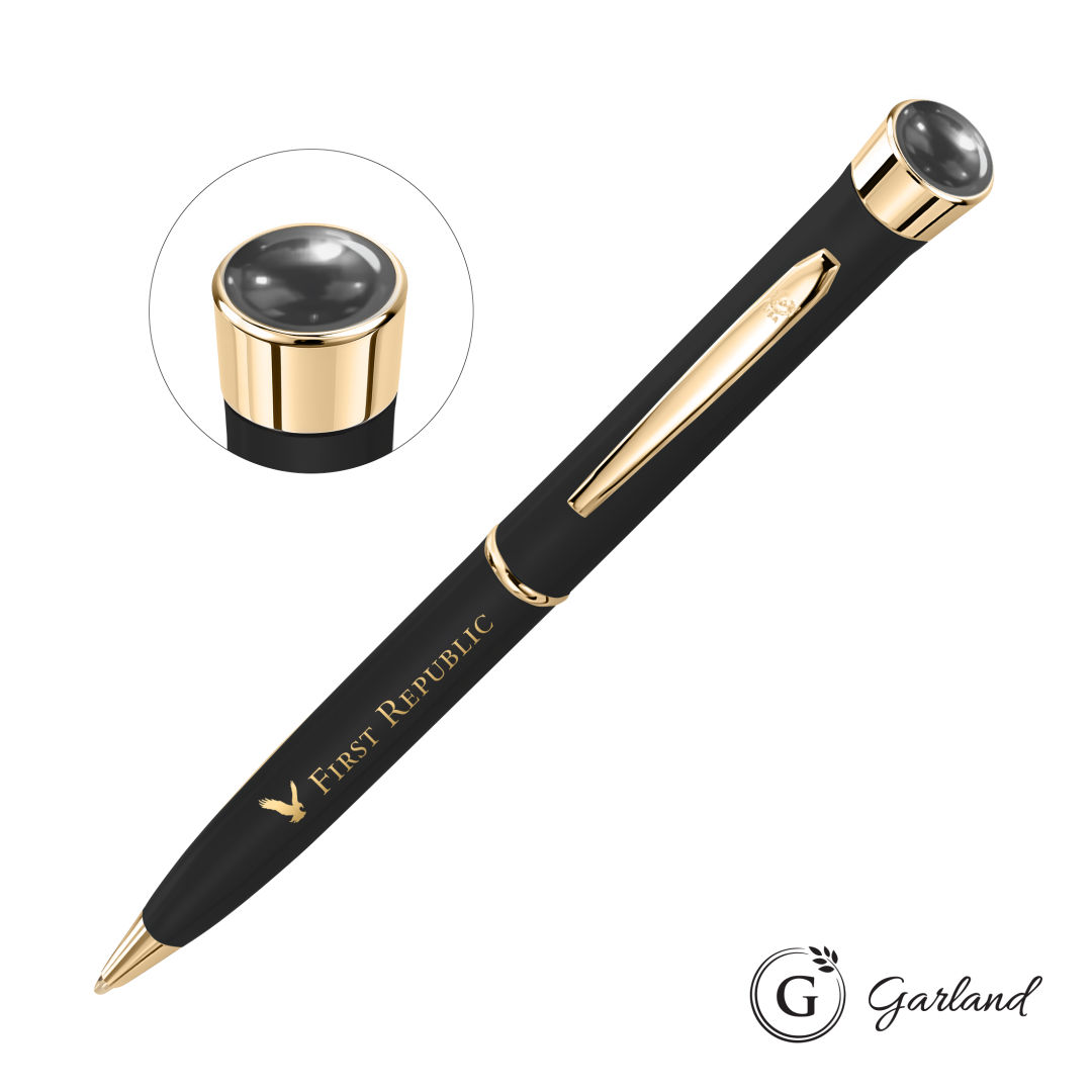 Garland® Color Matte Aura Twist Ballpoint Pen - Gold 1