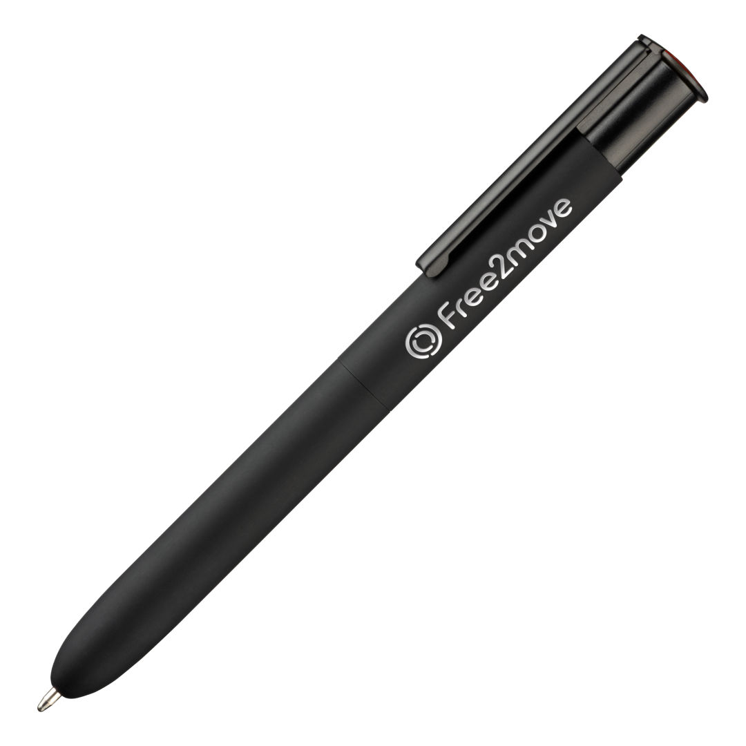 Tagore 4 Color Recycled Aluminum Ballpoint Pen 1