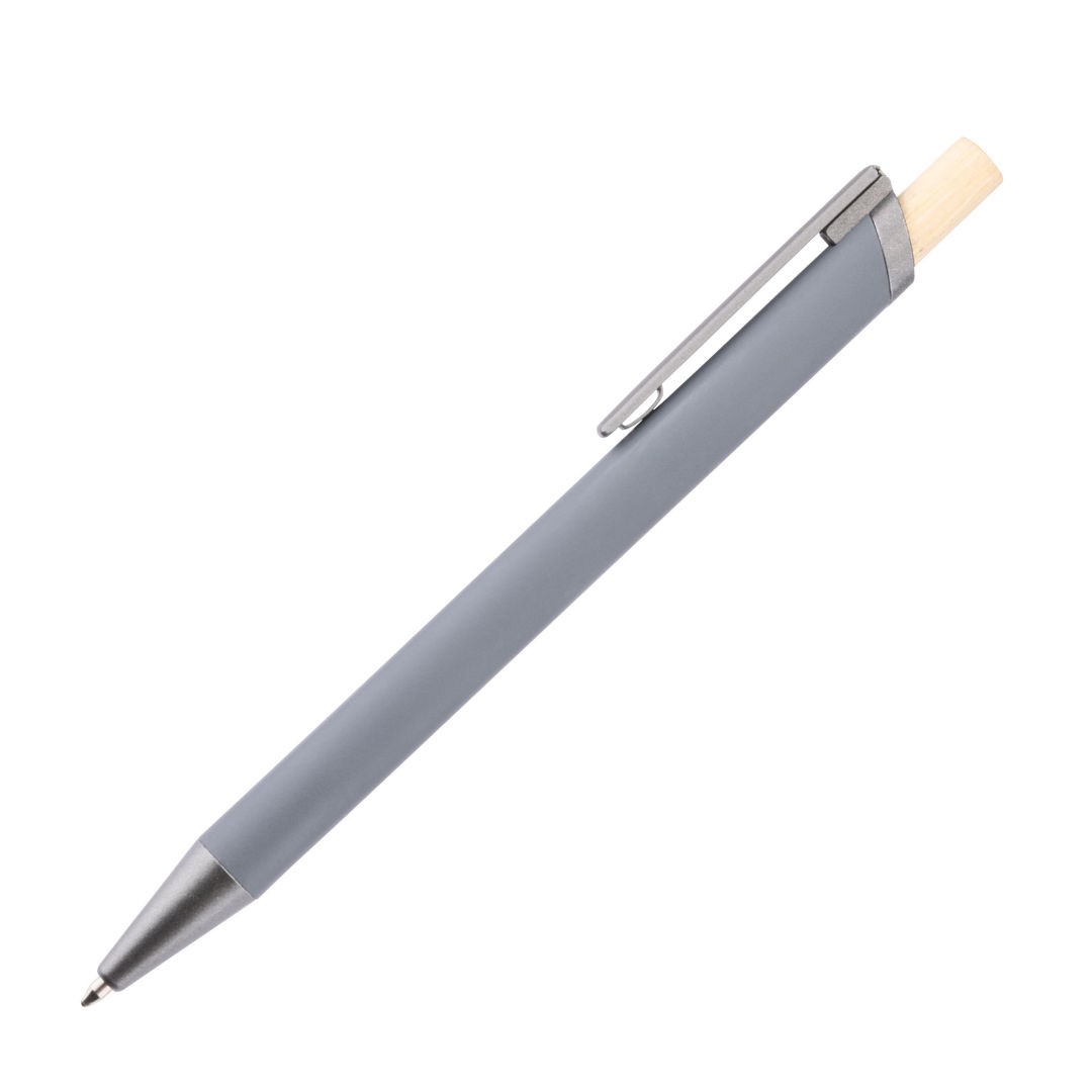 Shearwater Ballpoint Pen w/Bamboo Clicker - Grey (Blank)