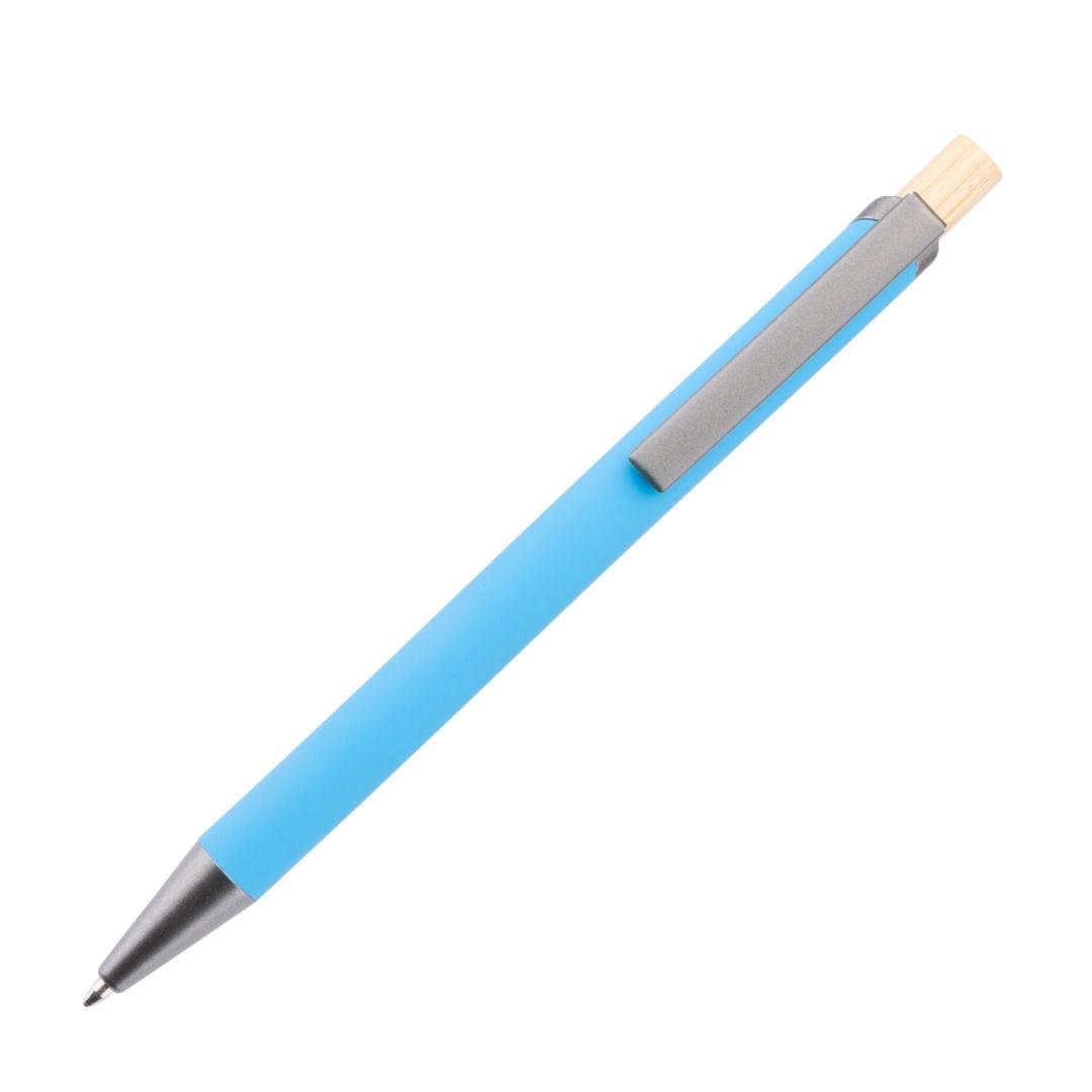 Shearwater Ballpoint Pen w/Bamboo Clicker - Group (Side)