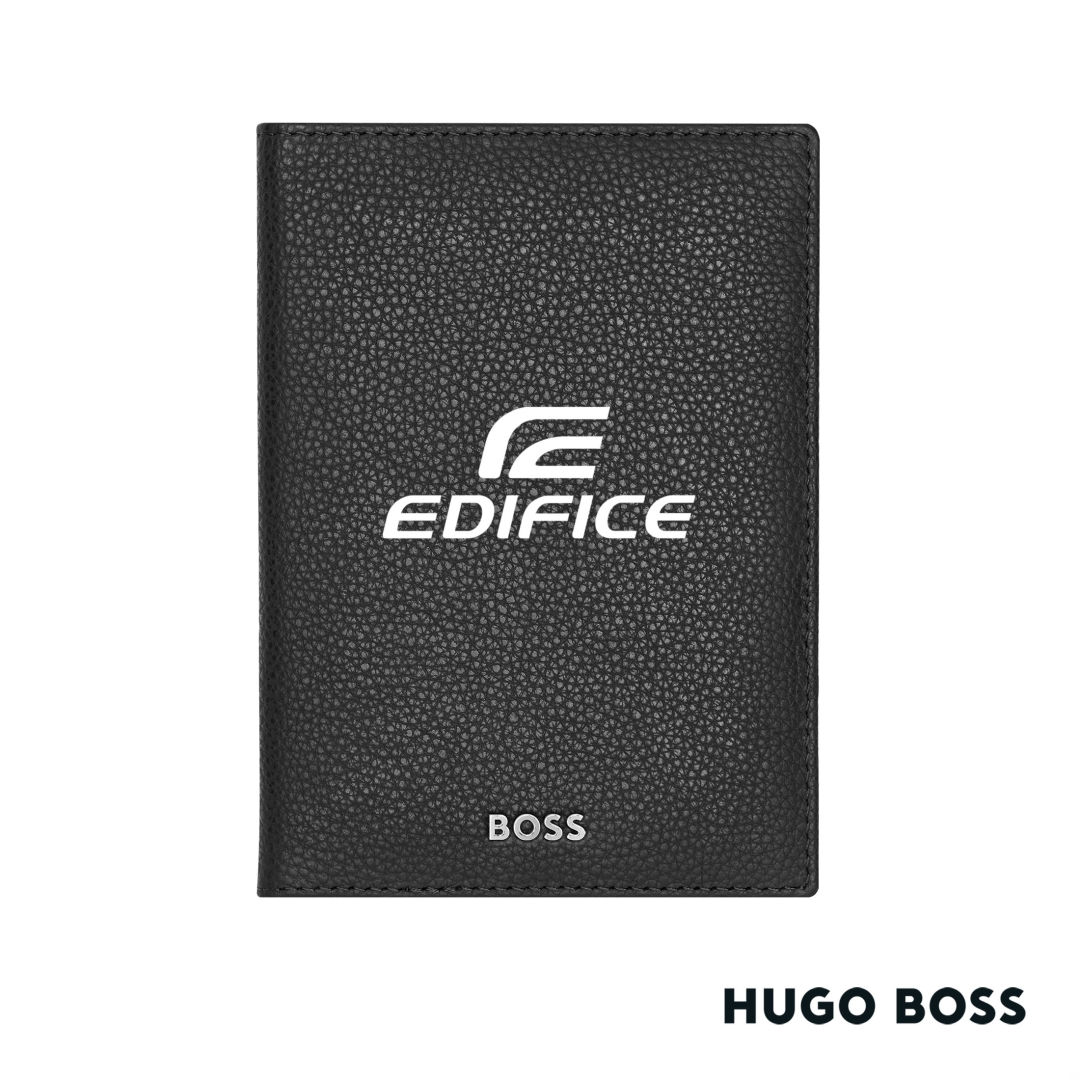 Hugo Boss® Classic Grained Passport Holder 1