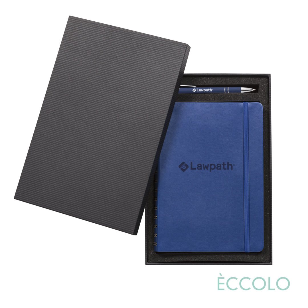 Eccolo® Kabuki Spiral Journal/Kurt Pen/Stylus Gift Set 1