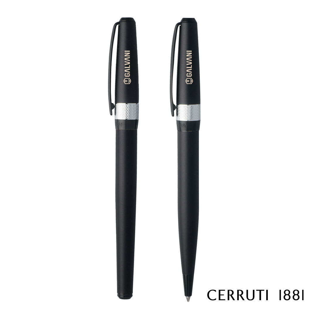 Cerruti 1881® Canal Ballpoint Pen & Rollerball Pen Gift Set 1