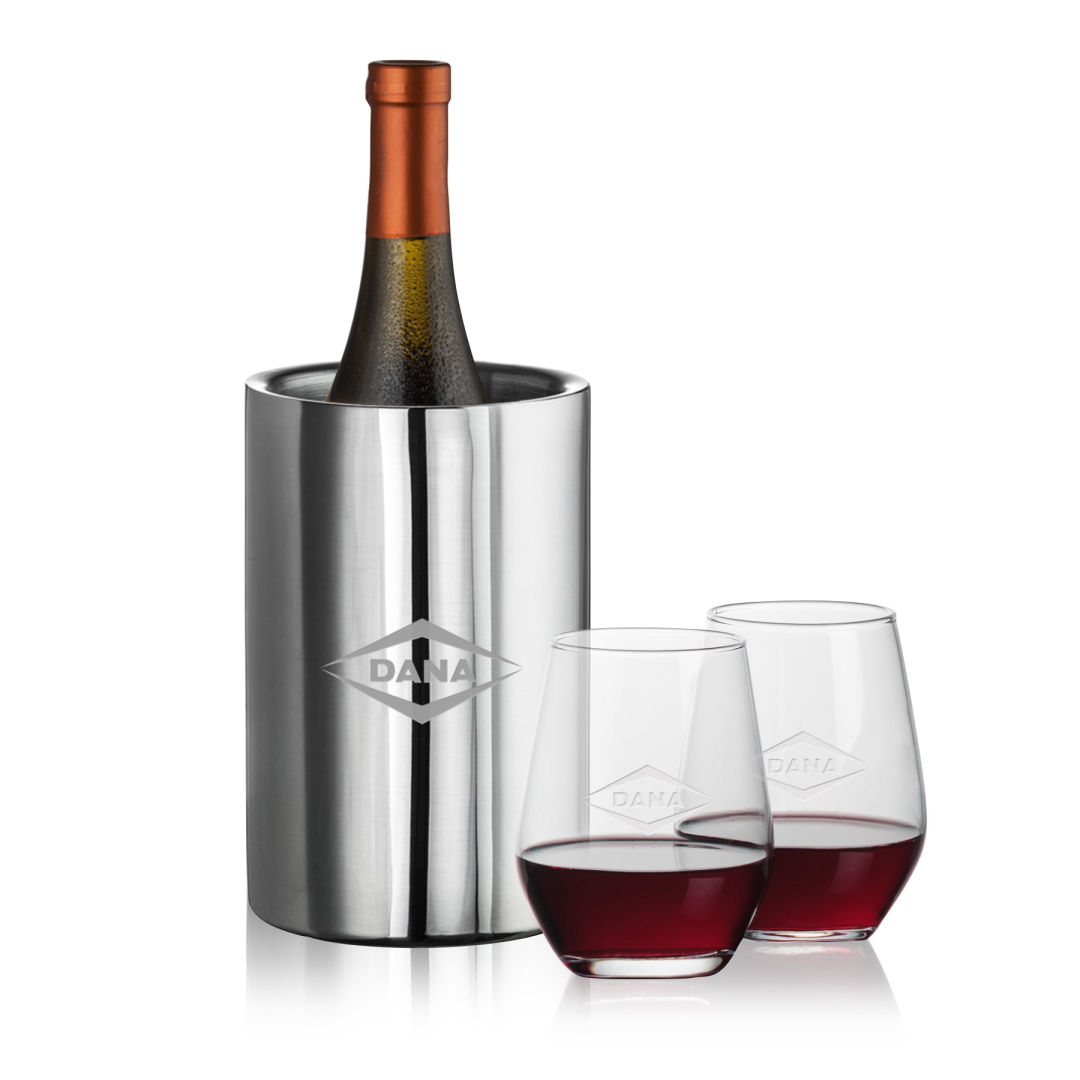 Jacobs Wine Cooler & Mandelay Stemless Wine 1