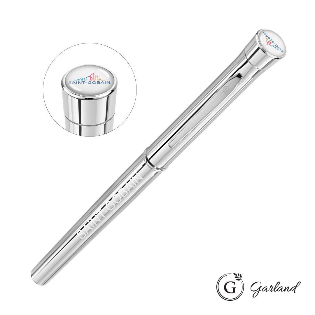 Garland® Signature Custom Rollerball Pen - Chrome 1