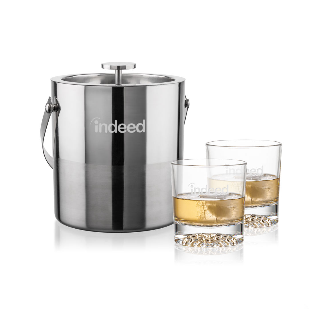 Catania Ice Bucket & Buxton On-the-Rocks Set 1