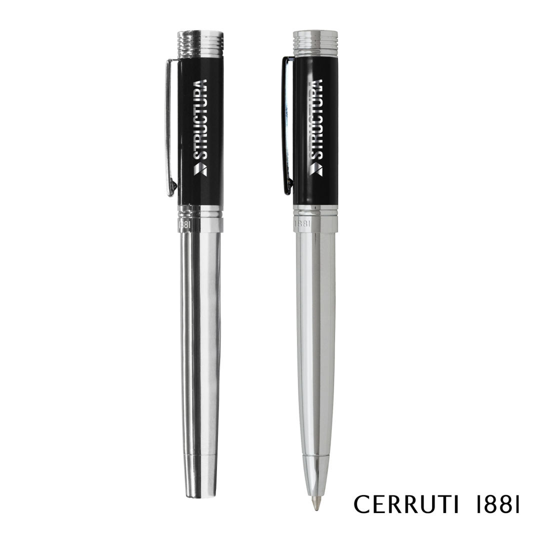 Cerruti 1881® Zoom Classic Ballpoint Pen & Fountain Pen Set 1