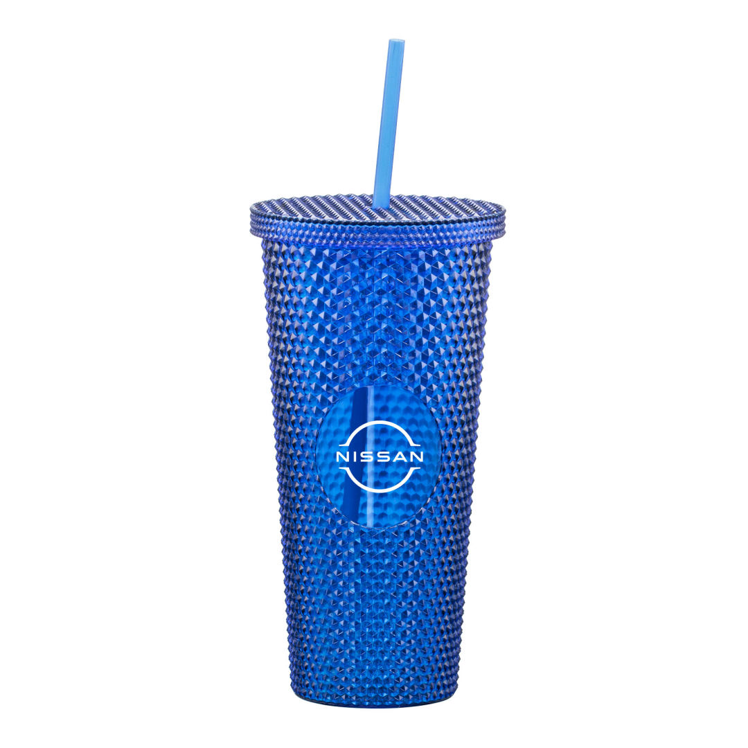 Crenshaw Textured Tumbler w/ Straw - 21oz 1