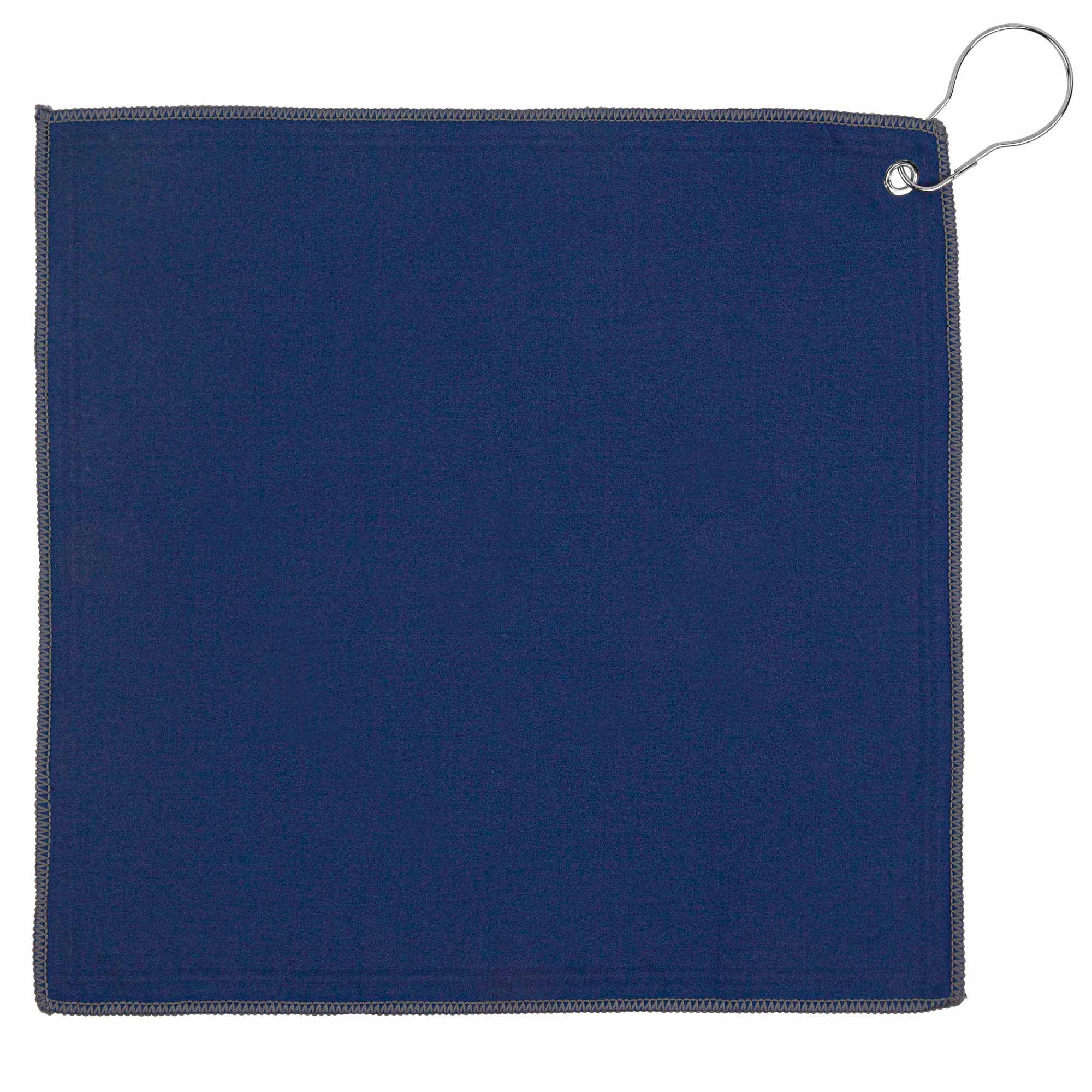 Recycled Golf Towel w/Carabiner (12" x 12")