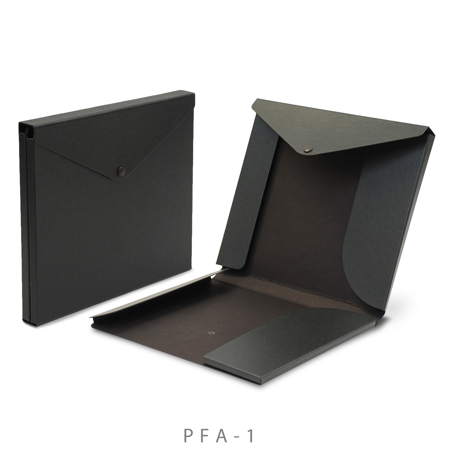 Portfolio 2 Pocket Folder w/ Snap or Velcro (10"x12"x1.125")