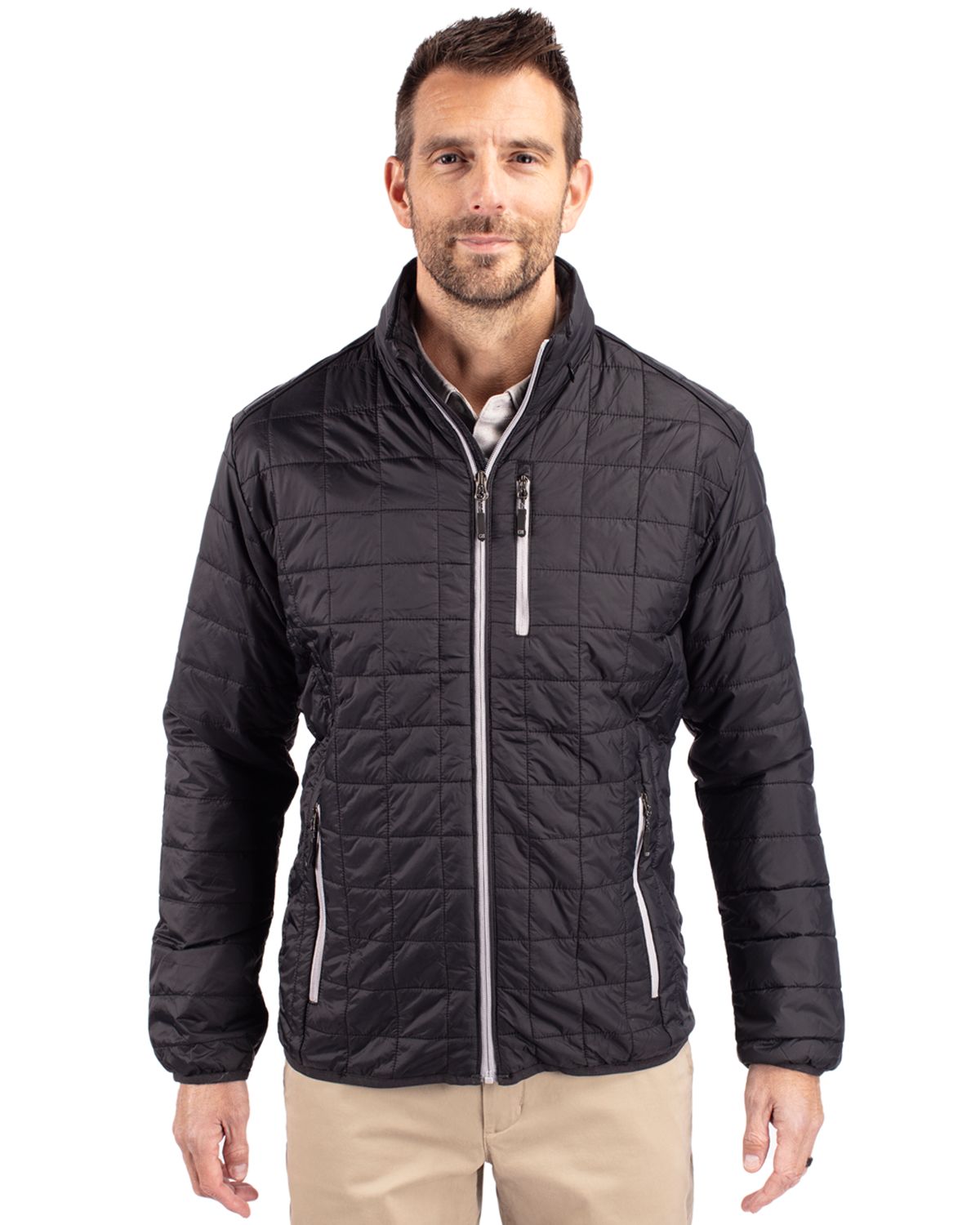 Cutter & Buck Rainier PrimaLoft? Mens Big and Tall Eco Insulated Puffer Jacket