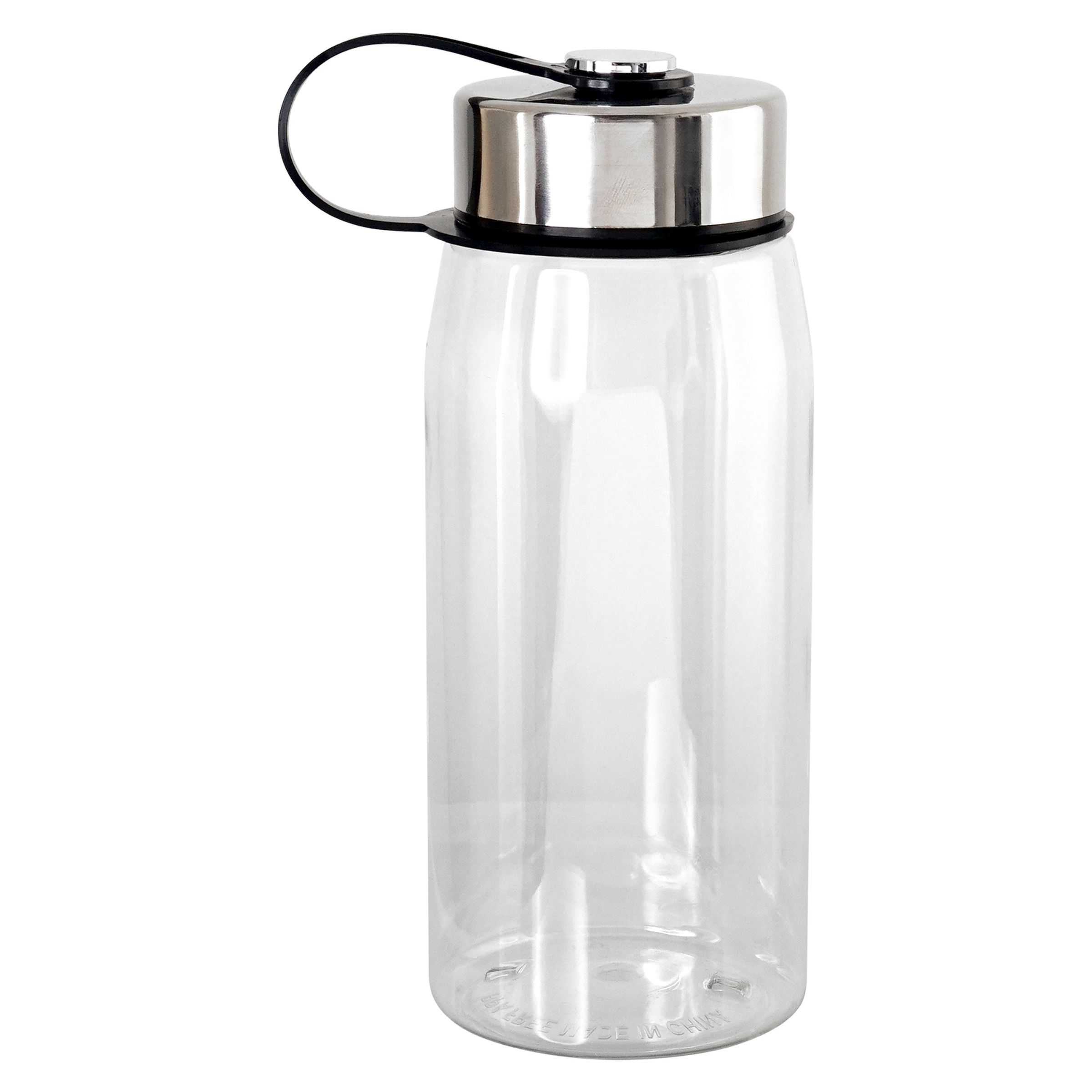 Metal Lanyard Lid 25 oz. Recycled Bottle