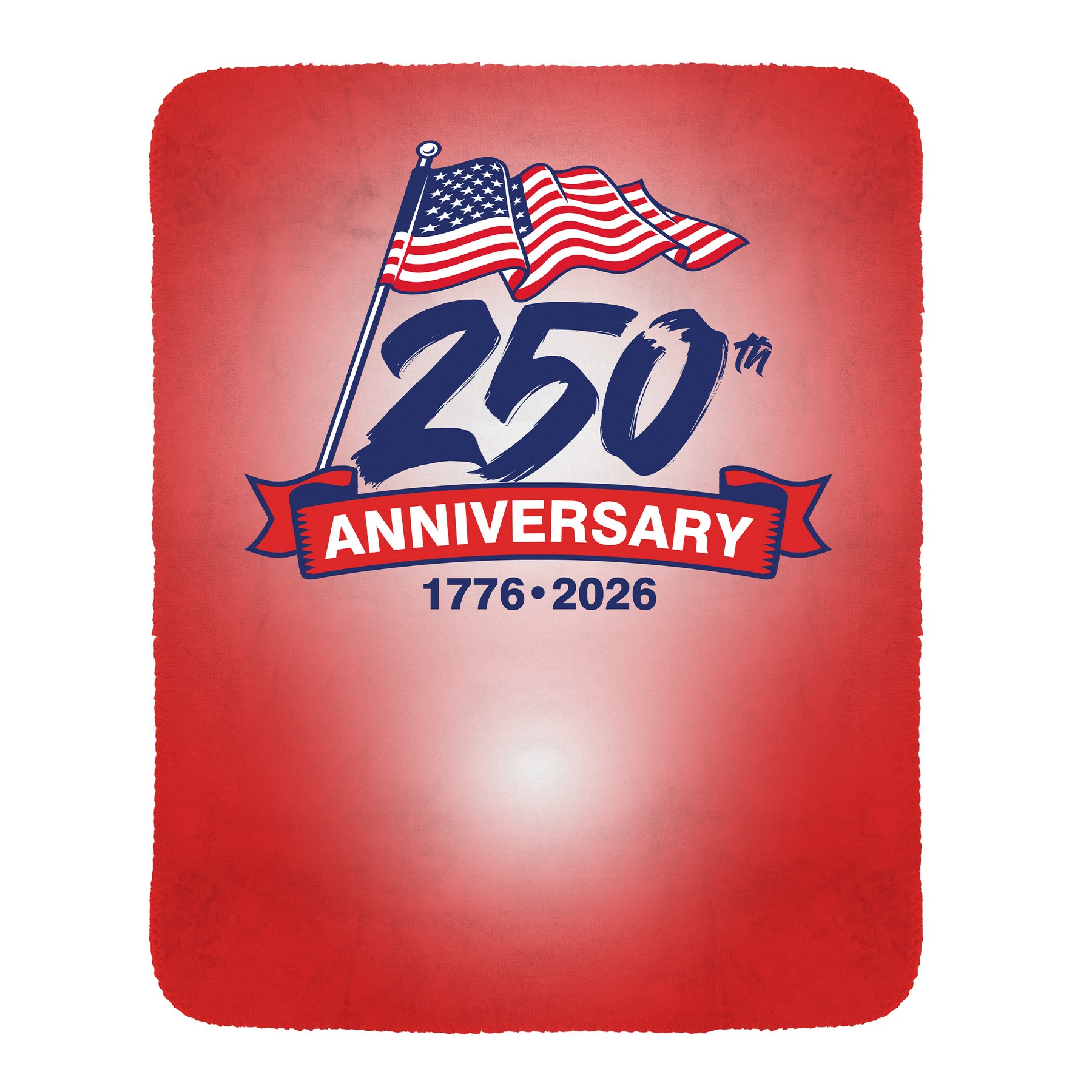 Patriotic Recycled Plush Blanket