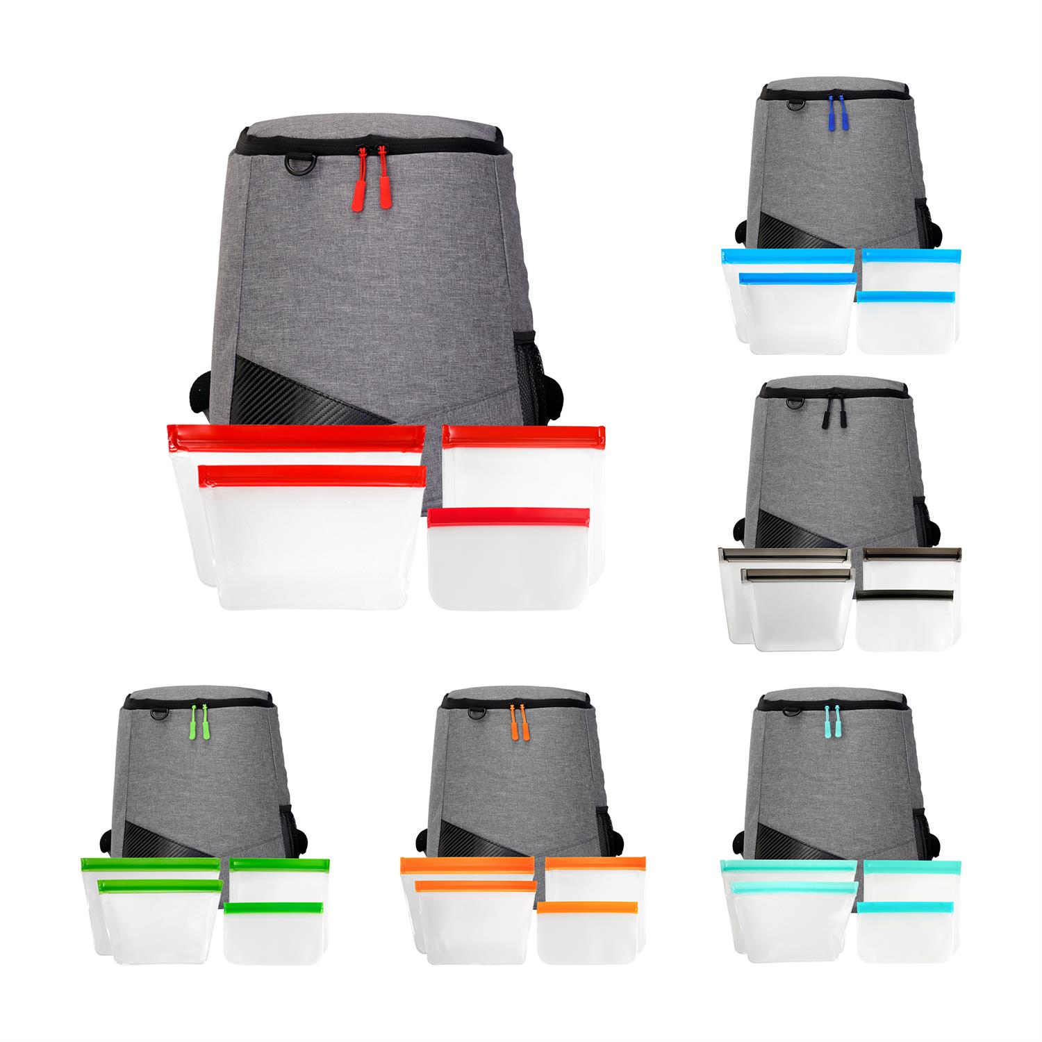 Reusable Food Storage Backpack Set