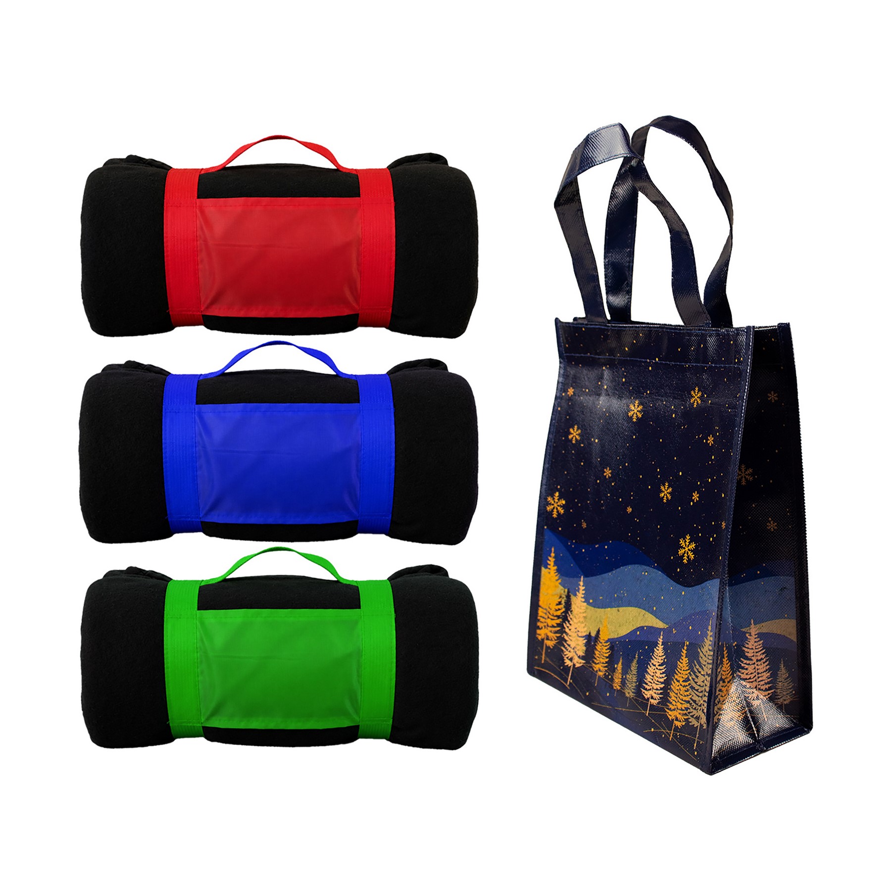 Recycled Blanket Gift Set