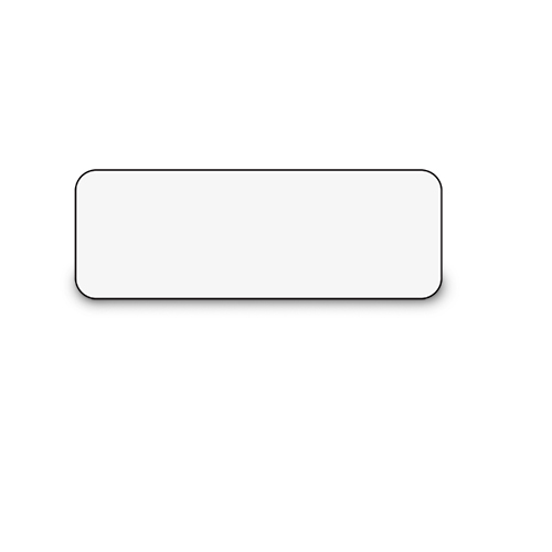 Custom Shaped Magnetic Name Tag Pin