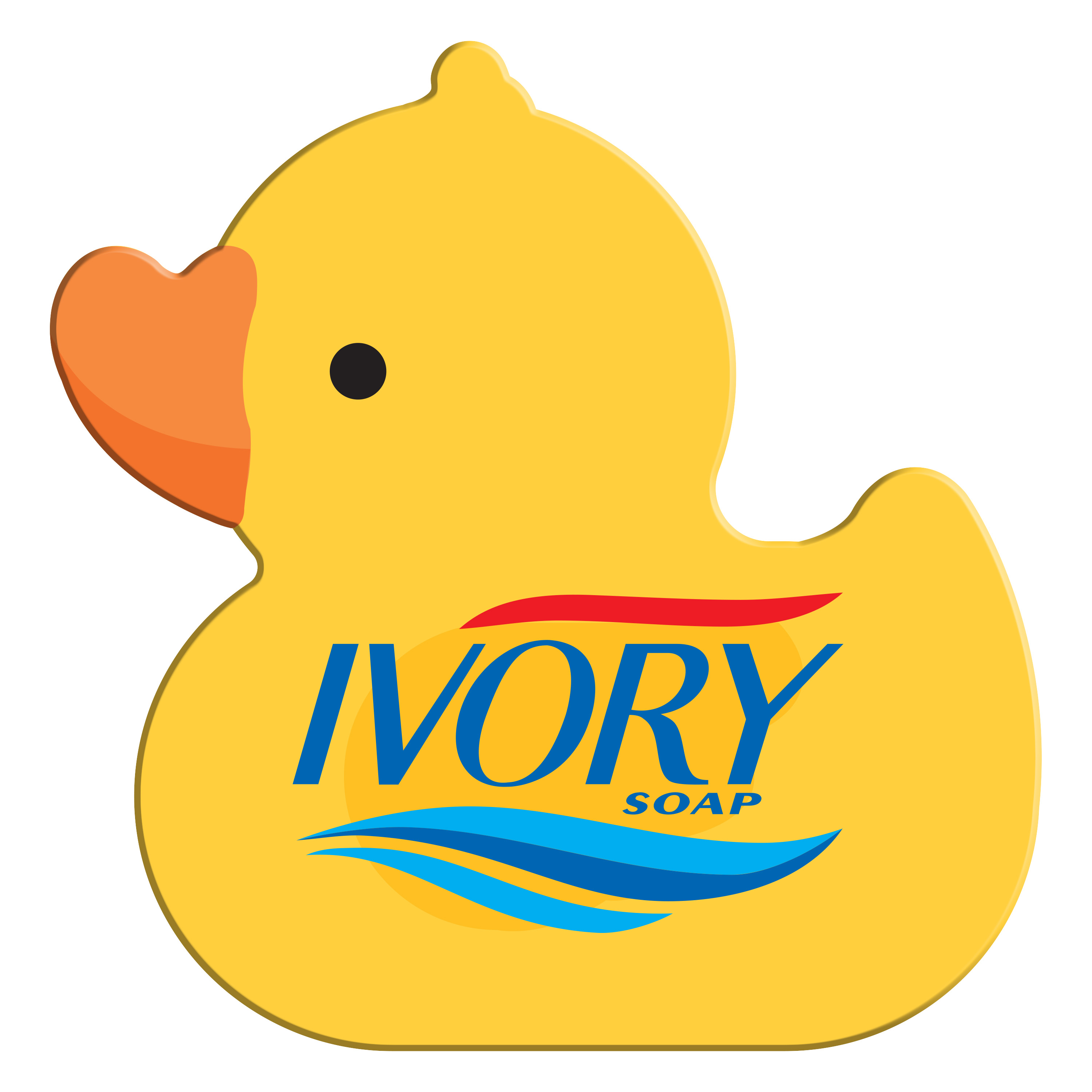 Full-Color Rubber Duck Coaster