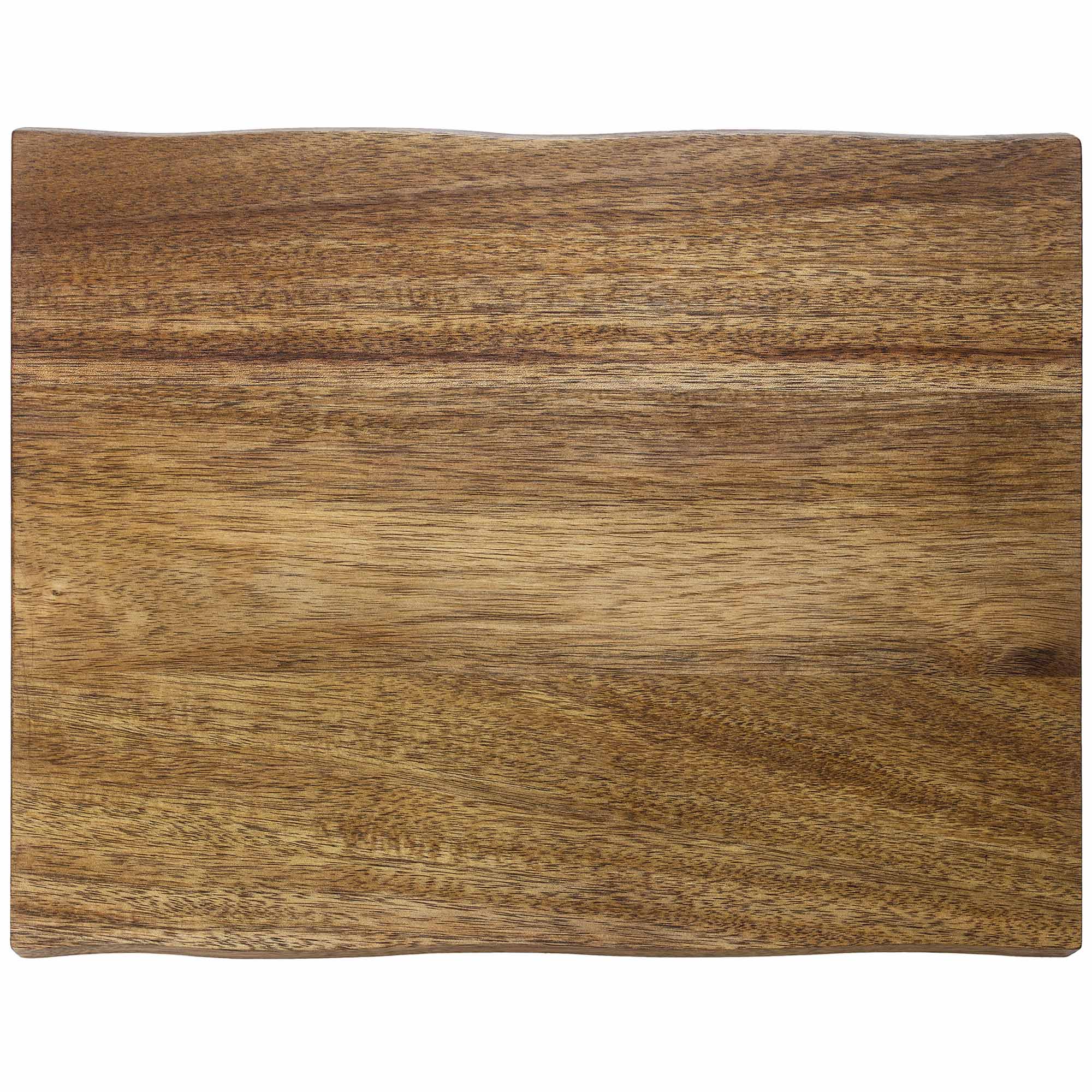 13" Acacia Cutting Board with Natural Style Edges