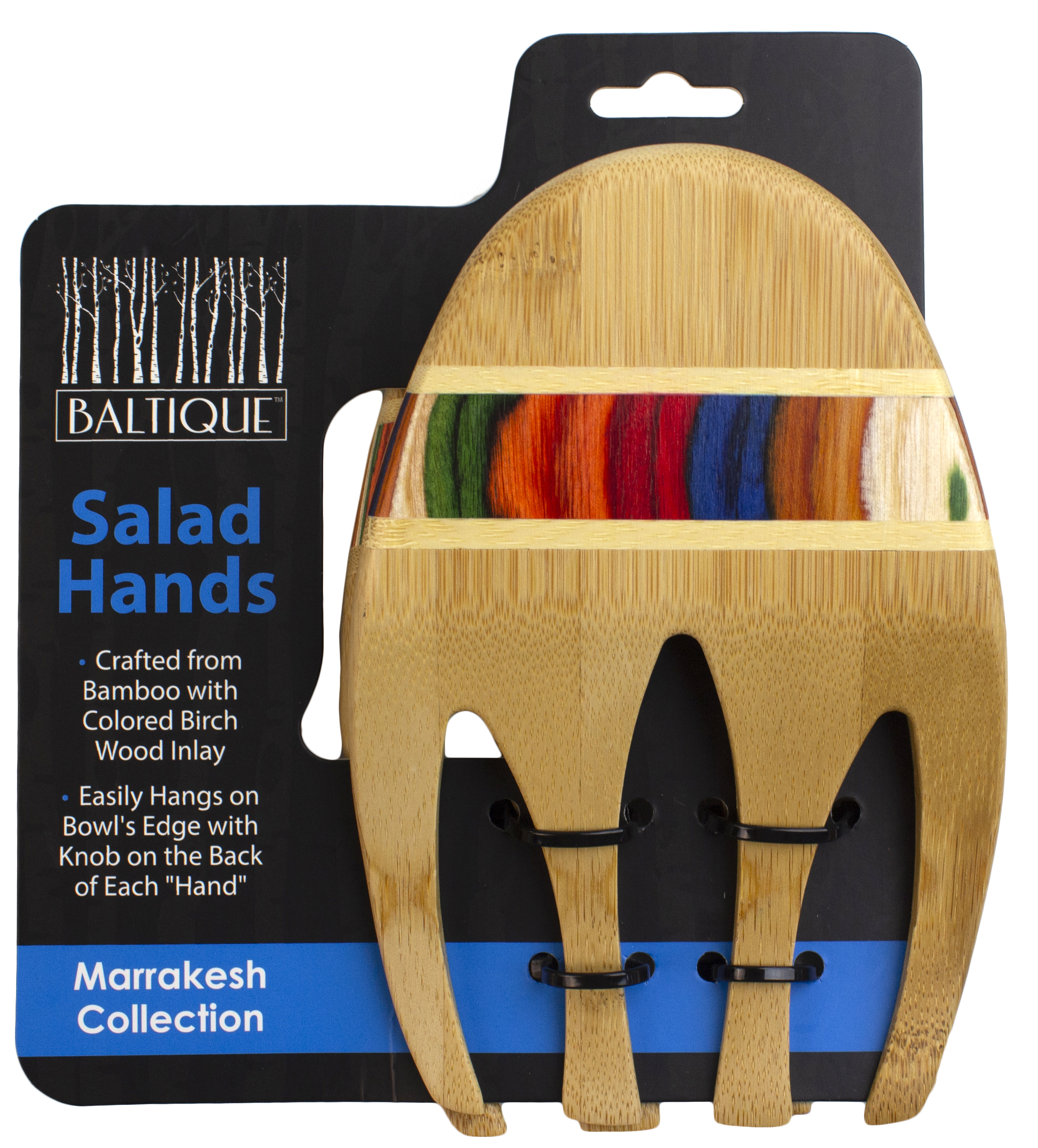 Baltique® Marrakesh Birch & Bamboo Salad Hands