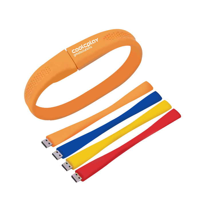 Silicone Bracelet USB Flash Drive