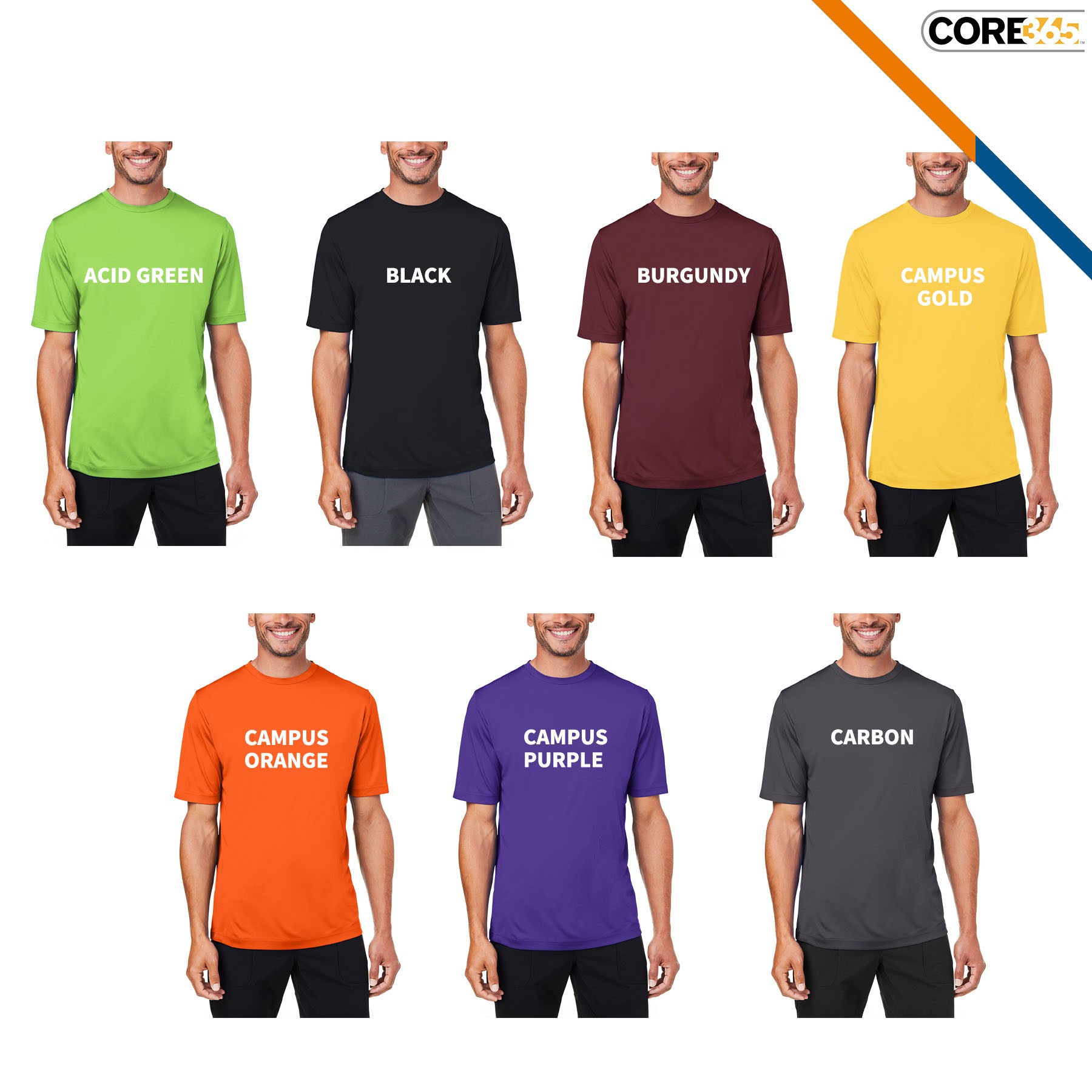CORE365® 4 OZ. Unisex Capital Performance T-Shirt
