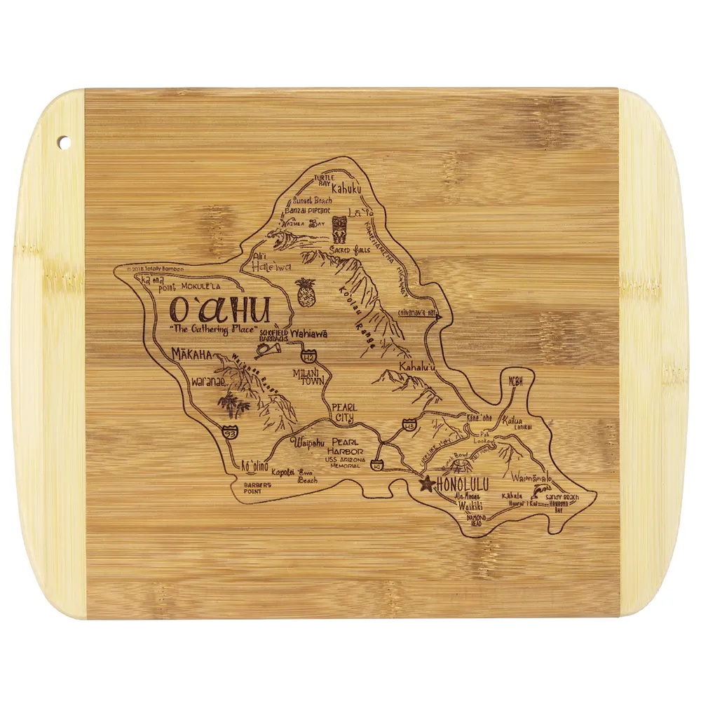 A Slice of Life Oahu Serving & Cutting Board