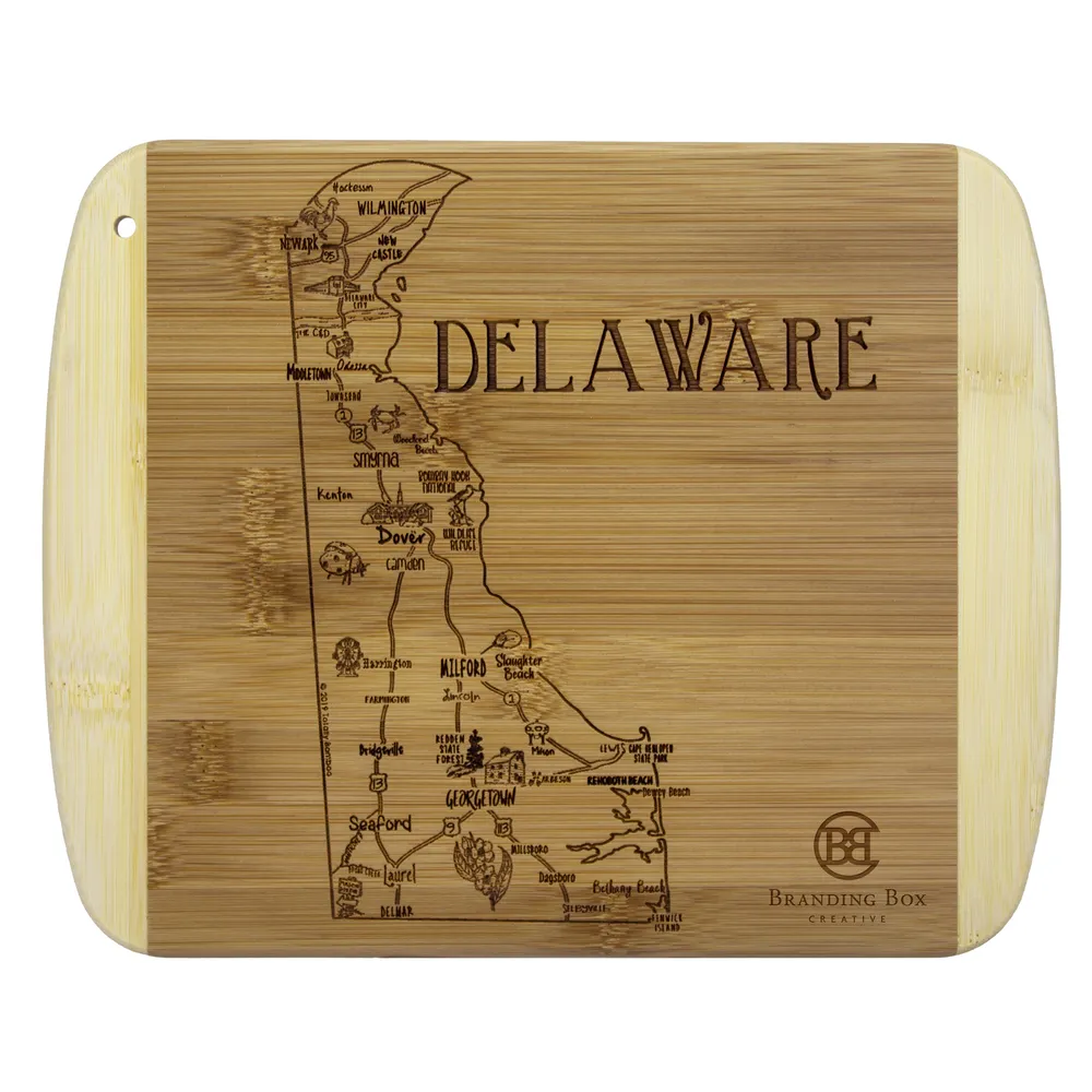 A Slice of Life Delaware Serving & Cutting Board