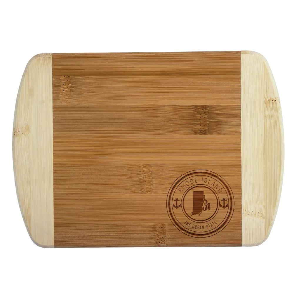 Rhode Island State Stamp 2-Tone Bar Board