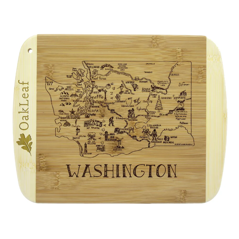 A Slice of Life Washington Cutting and Serving Board