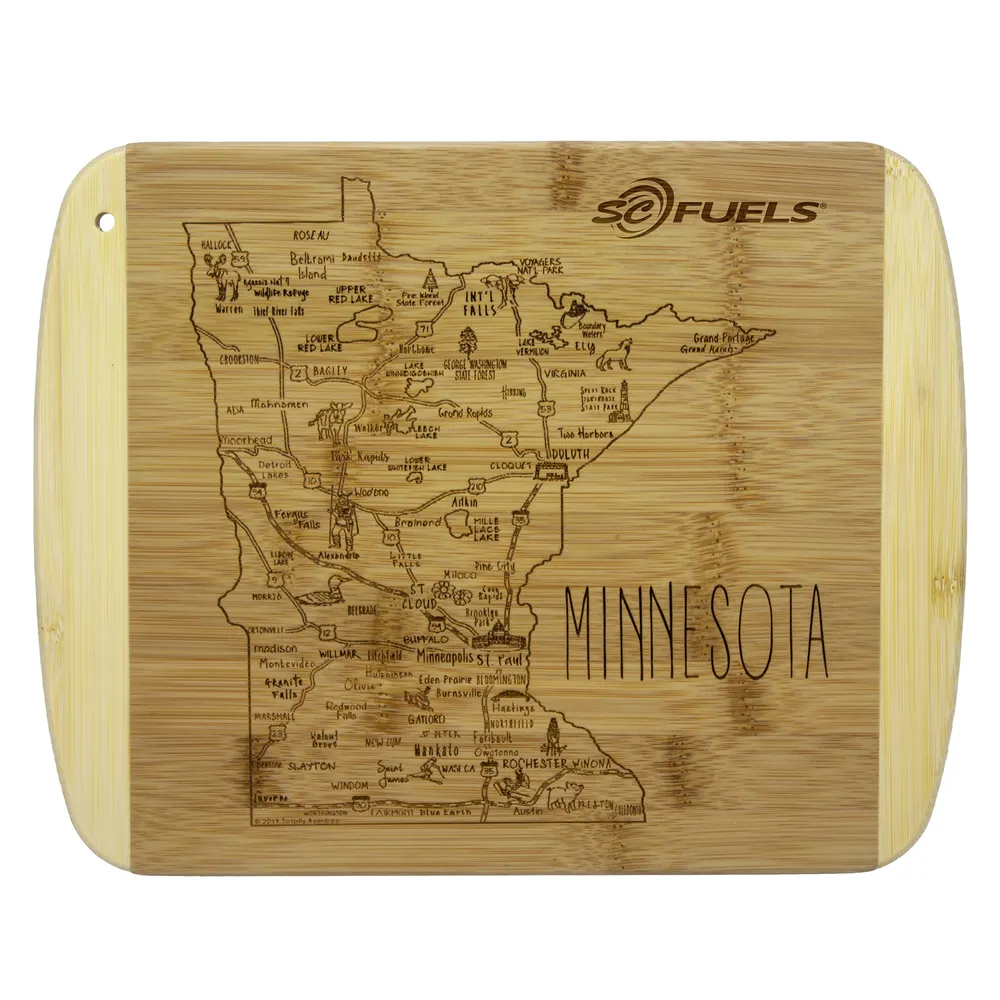 A Slice of Life Minnesota Serving & Cutting Board