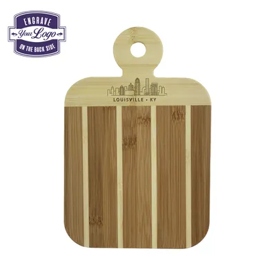 Striped Paddle City Skyline Board - Louisville