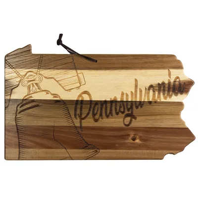 Rock & Branch® Origins Series Pennsylvania State Shaped Wood Serving and Cutting Board