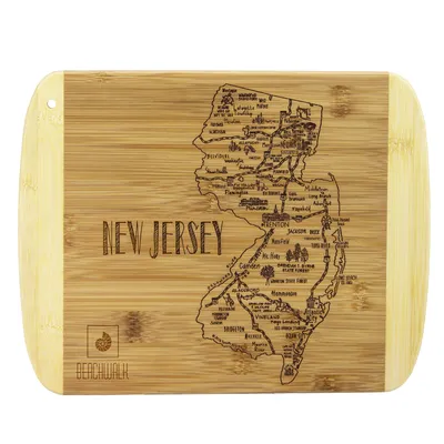 A Slice of Life New Jersey Serving & Cutting Board