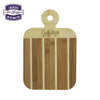 Striped Paddle City Skyline Board - Boise