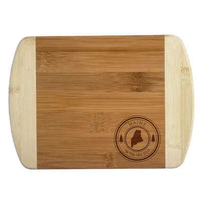 Maine State Stamp 2-Tone Bar Board