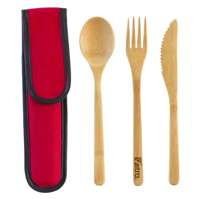 Take-Along Flatware Set - Red