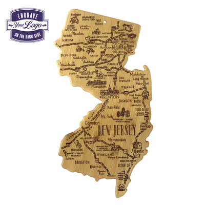 Destination New Jersey Cutting & Serving Board