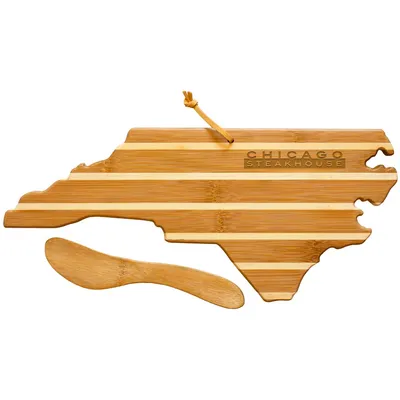 North Carolina Charcuterie Board with Spreader Knife Gift Set
